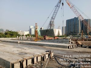 Cọc bê tông vuông D500